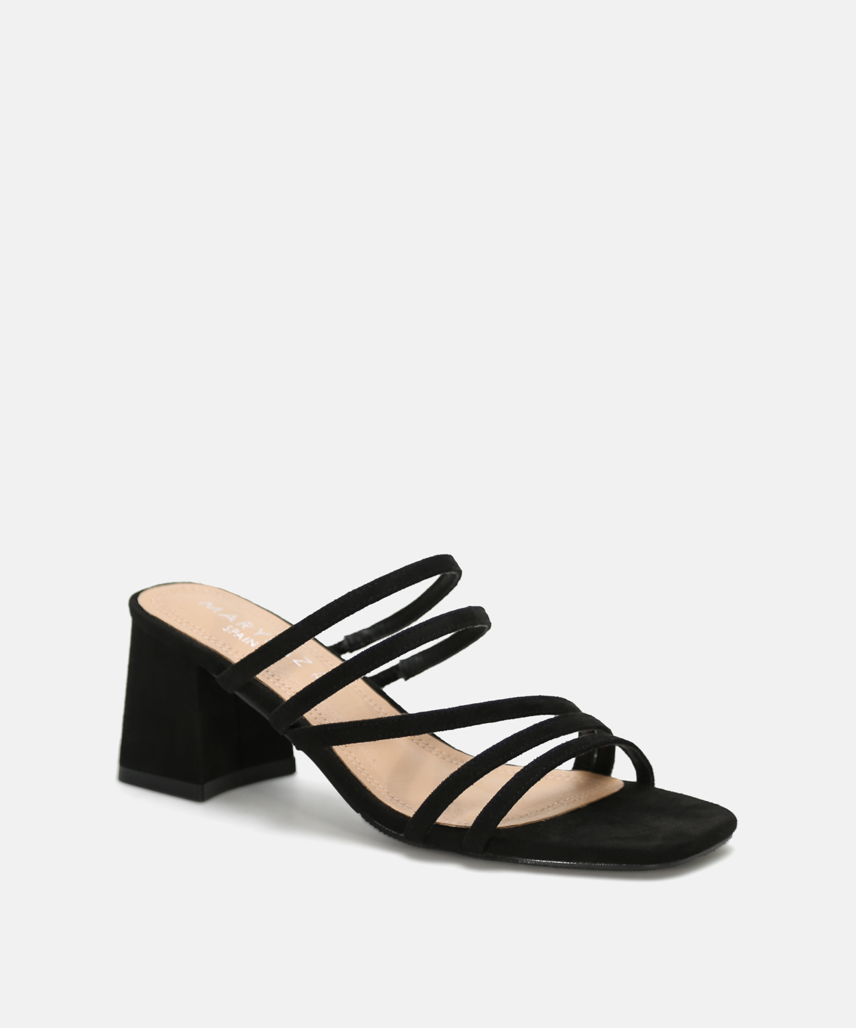 Sandalia tac&oacute;n tiras image number null